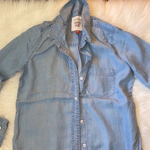 SOLD - Chambray Denim Top